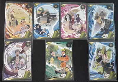 Naruto Kayou BP Full Set 7 Karten Heaven Scroll L4 komplett NRSA EN