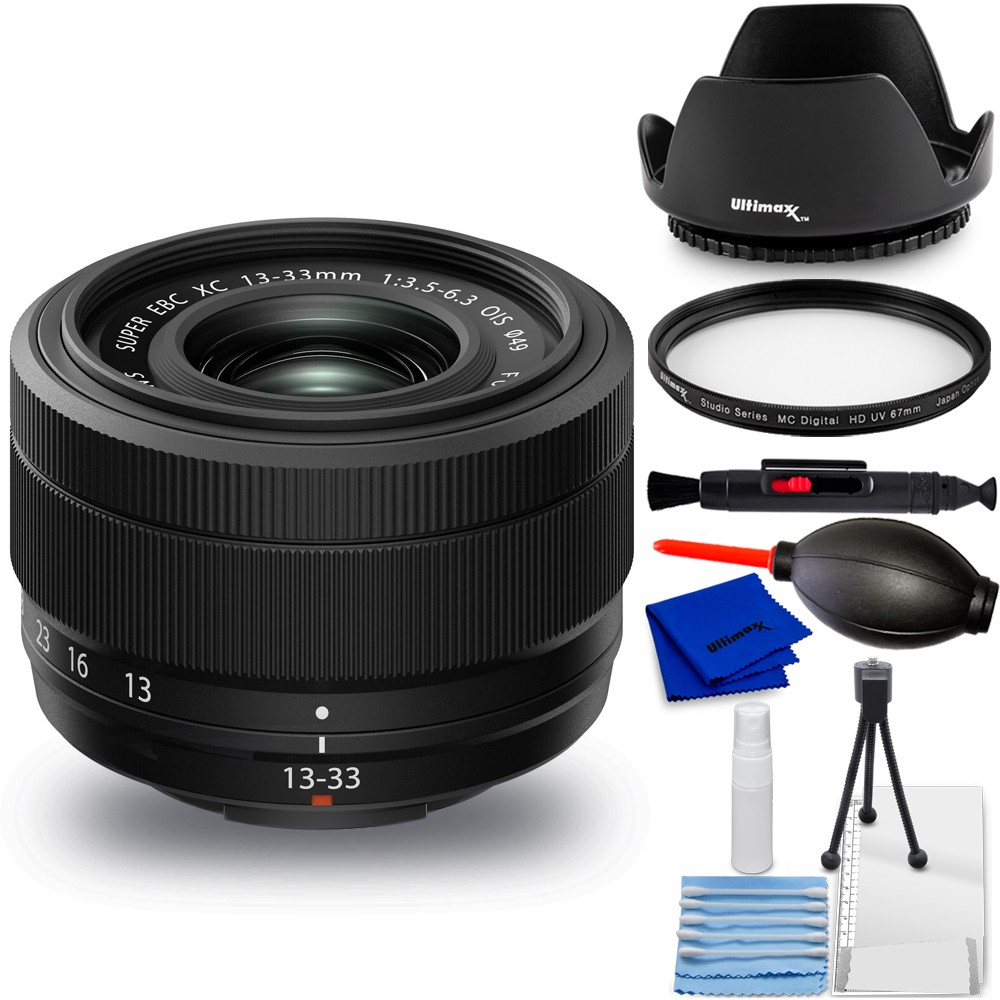 FUJIFILM XC 13-33mm f/3.5-6.3 OIS Lens 16960719 (White Box) - 7PC