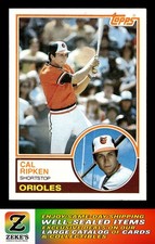 1983 Topps #163 Cal Ripken HOF ORIOLES