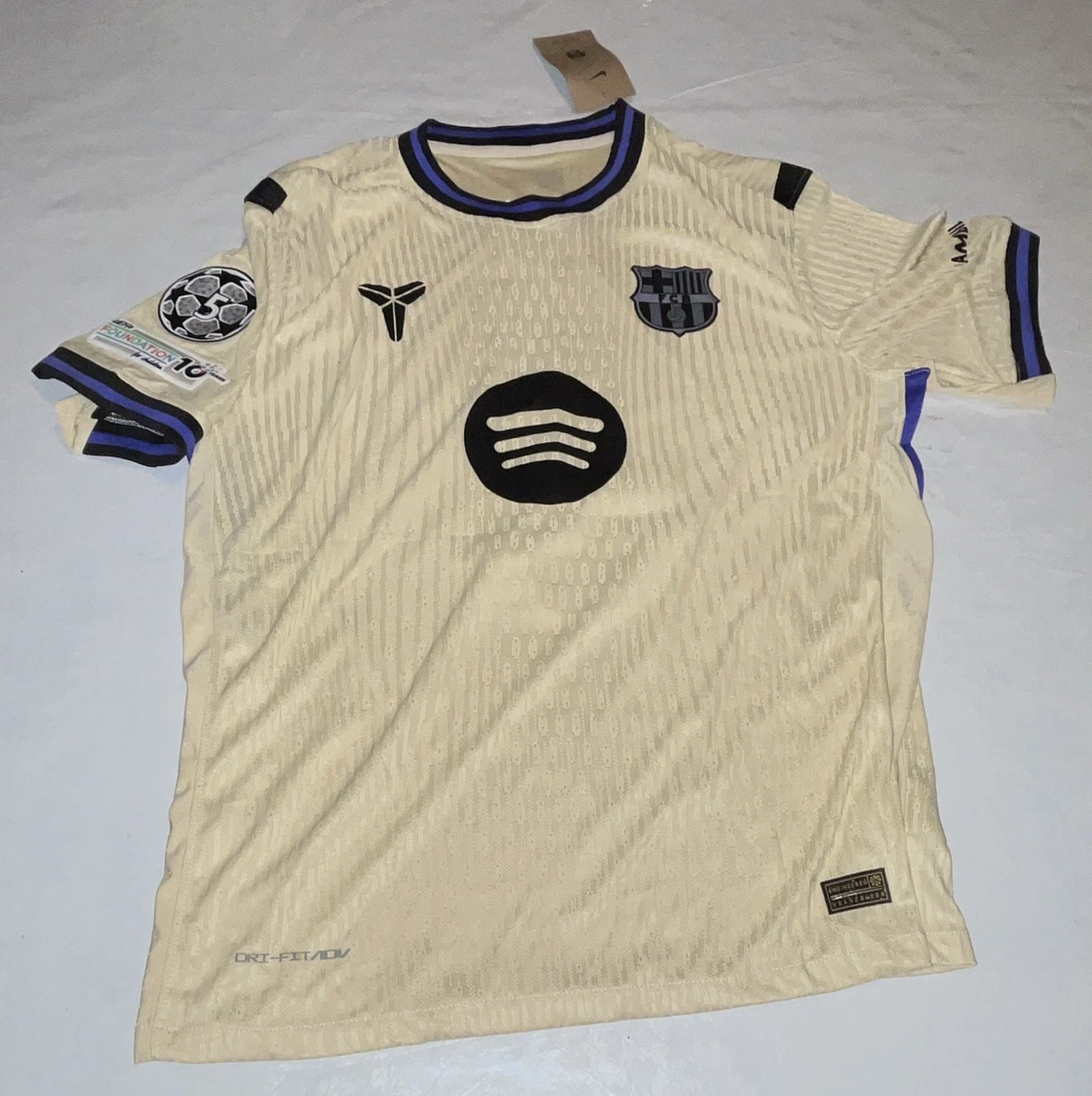 Nike FC Barcelona Black International Club Soccer Fan Apparel and