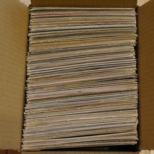 USA US c. 446 posted + stamps continental postcards large lot box collection #B