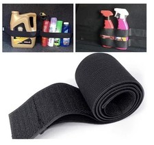 Car Boot Tool Organizer with Hook & Loop Strap for Fire Extinguisher Storage