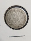 1875 Liberty Seated Dime