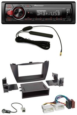 Pioneer MP3 DAB 1DIN AUX USB Autoradio für Hyundai ix35 (LM, 2010-2013)