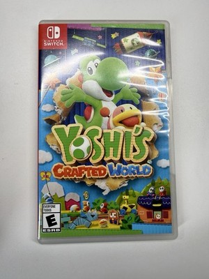 Yoshi's Crafted World Nintendo Switch Game w/Case TESTED