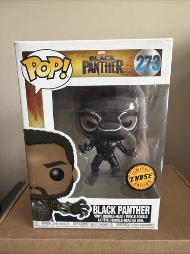Funko Pop! Black Panther Marvel #273 CHASE PLZ READ!