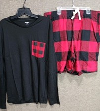 Old Navy match the fam pajama set plaid men's new large