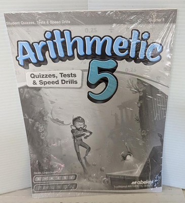 Abeka Arithmetic 5 Quarter 3 5th Ed 2024 Quizzes, Tests & Speed Drills Brand New