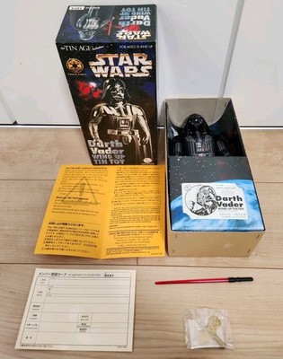Star Wars Wind Up Darth Vader Tin Age Toy Osaka Toy 1997 Made In