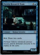 Oscorp Research Team 40 C Marvel's Spider-Man Magic: The Gathering Foil NM/M
