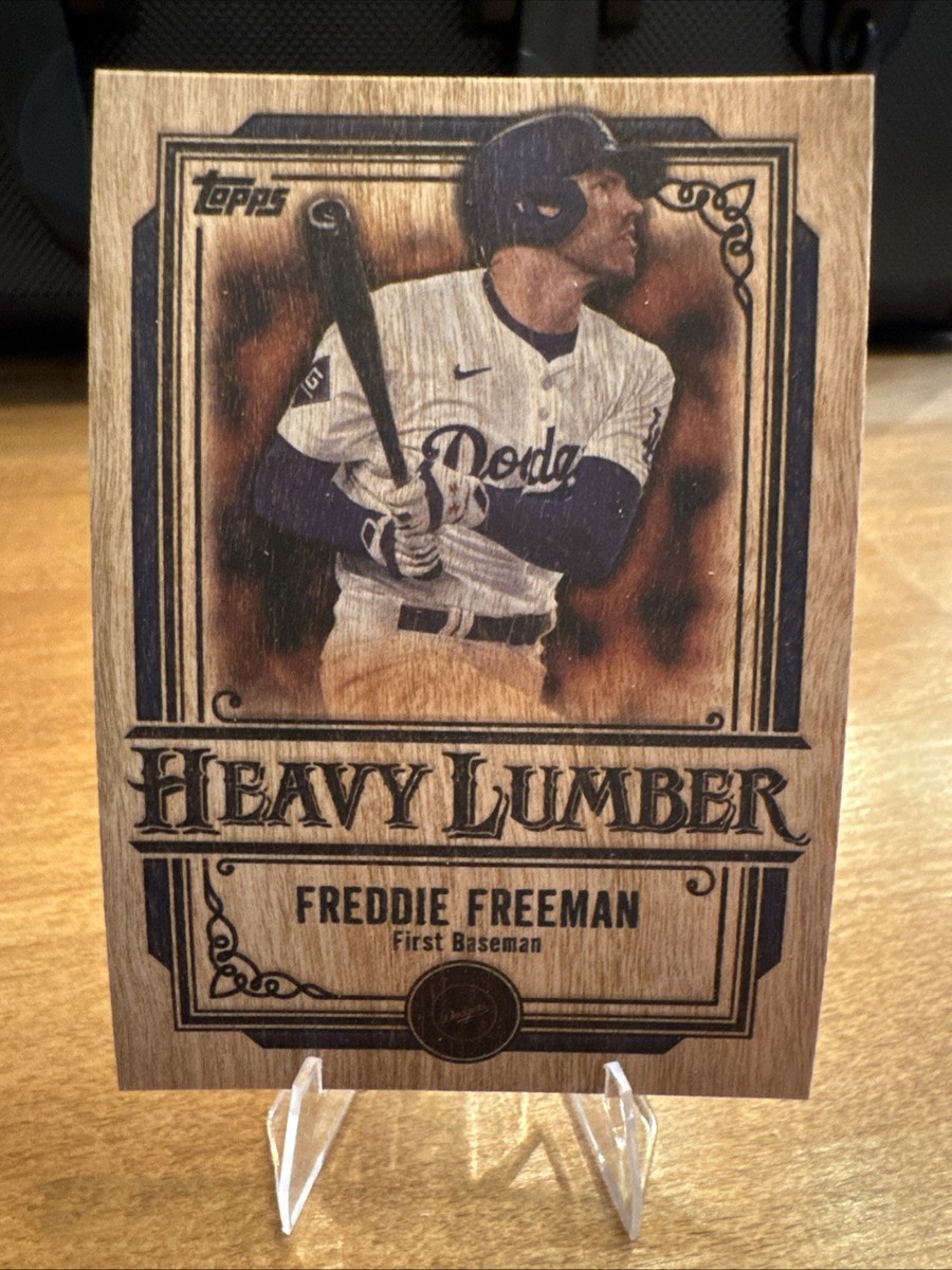 Freddie Freeman 2025 Topps Series 2 Heavy Lumber SSP Dodgers