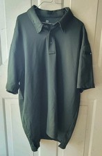 Propper Green Polo Shirt Large Short Sleeve Shirt Mens Tactical