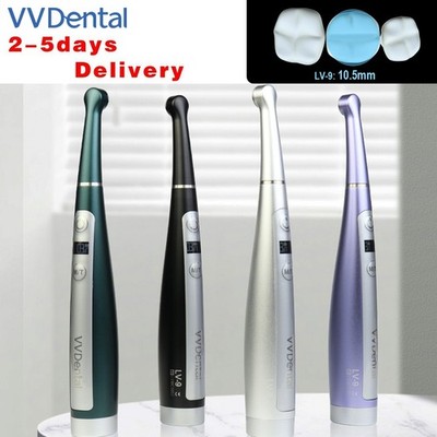 Wireless Dental LED Curing Light 1 Second Cure High Power Curing Resin Blue Lamp