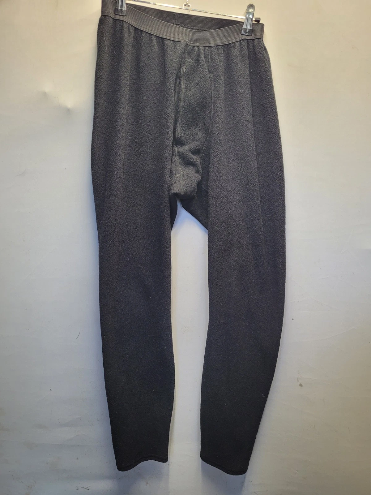 Patagonia Capilene Womens Large Base Layer Sweat Pants Black Elastic Waist 3513