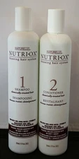 Nutri-Ox Shampoo & Conditioner Set for Chemically Treated Thin Hair (12 Ounce)