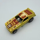 Vintage Hot Wheels Monza Funny Car Show Hoss Yellow Redline Era Diecast 1969