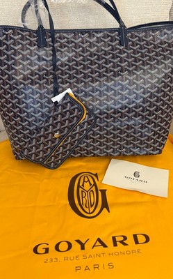 Authentic Goyard St Louis PM Navy Blue Brand New