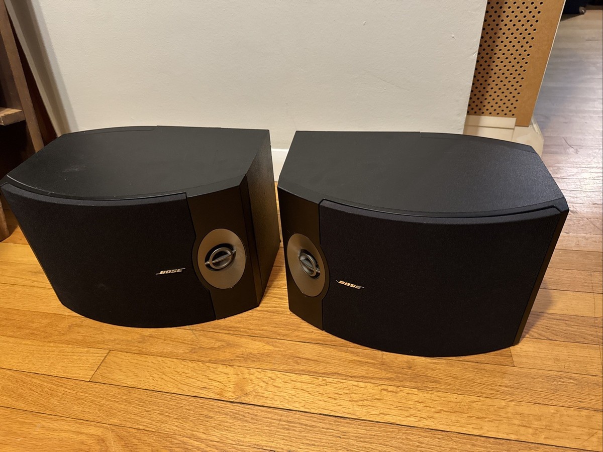 BOSE 301 V ペア Bose 301-V Stereo Loudspeakers (Pair, Black) | eBay