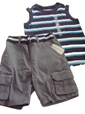 Boys Short Set Size 4T NEW