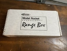 Vintage Estes Model Rocket Patriot Starter Set #3902 w/ Operations Range Box
