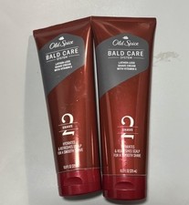 Old Spice Bald Care System Step 2 Shave Cream 2x