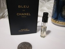 Chanel Bleu de chanel parfum pour homme sample 0.005 fl oz. NWC