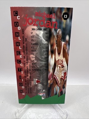 1995-96 Fleer Jam Session Michael Jordan Chicago Bulls Tall Card
