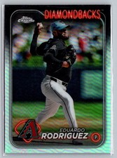 2024 Topps Chrome Update #USC113 Eduardo Rodriguez Prism Refractors