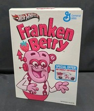 2011 Hot Wheels SDCC San Diego Comic Con Franken Berry Dairy Delivery Cereal Box