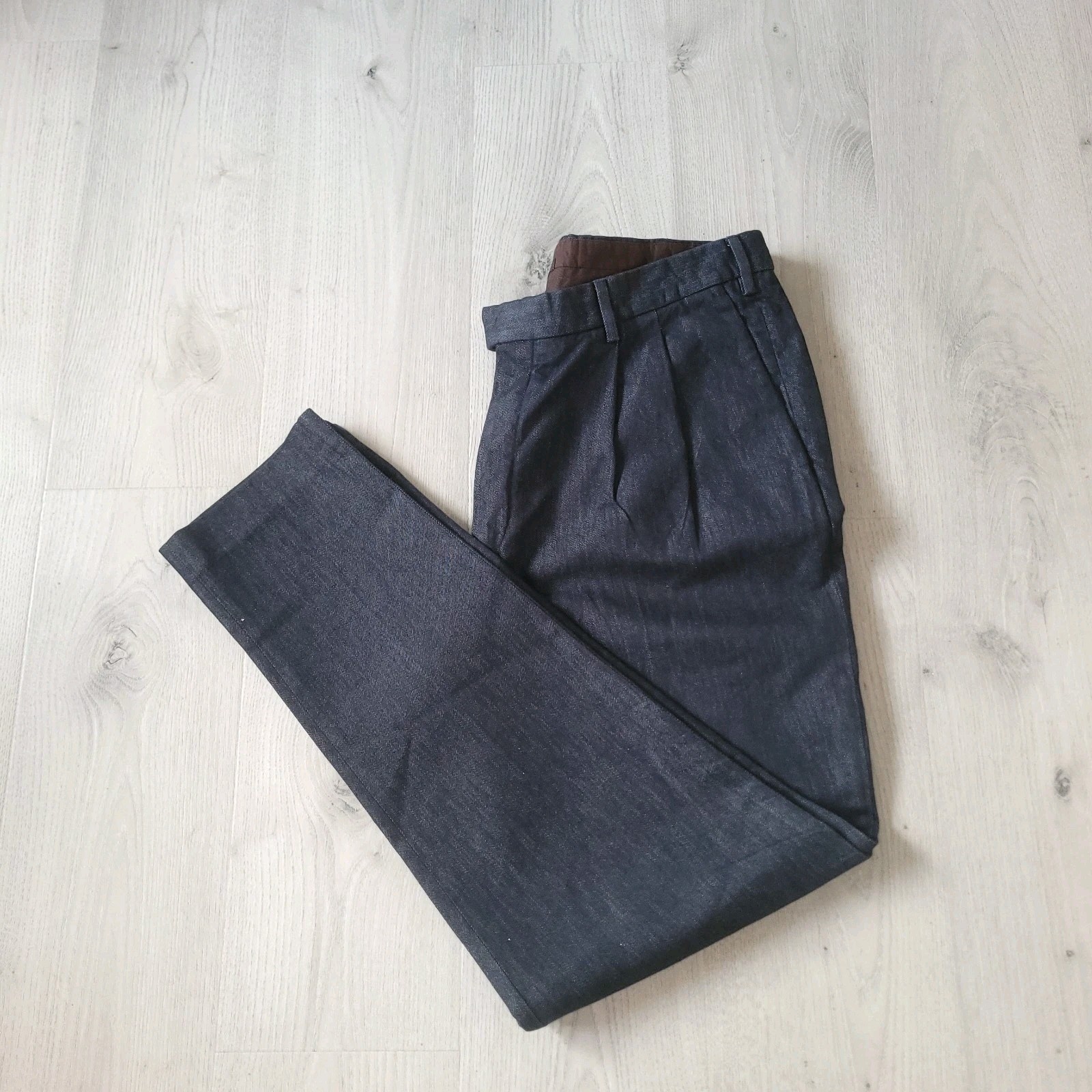 Men's Ermenegildo Zegna Modern Jeans Navy Blue Color Size IT 56 UK 38/40  New