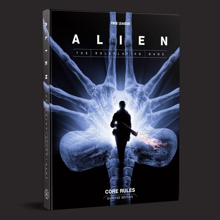 ALIEN RPG Evolved Edition Core Rulebook - EN/HC (SciFi RPG, Hardback) FLEALE019