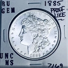 1885 BU GEM MORGAN SILVER DOLLAR UNC MS+++ U.S. MINT RARE COIN 7169