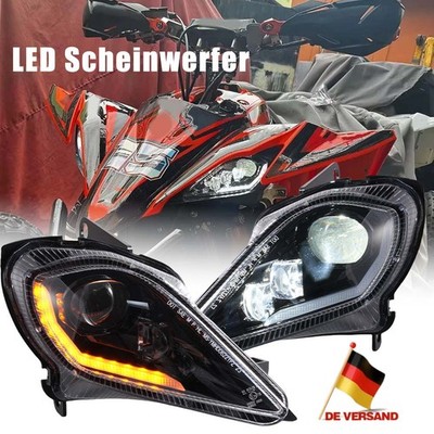 LED Scheinwerfer Für YAMAHA 2006-2025 Raptor 700 700R YFZ450 450R YFM350X 450FX