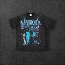 T-shirt grafica Kendrick Lamar rapper