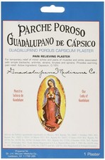 Guadalupano Porous Capsicum Medicated External Pain Relieving Plaster, 4.5" X...