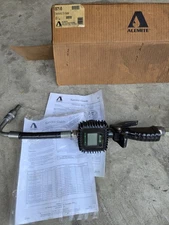ALEMITE Digital Oil & Fluid Gun Meter Pneumatic Oil Gun Dispenser Model #3671-B