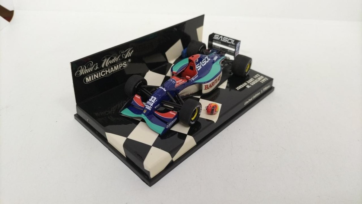 ミニカー MINICHAMPS Jordan 192 M. Gugelmin 1992 MINICHAMPS 1/43 JORDAN HART 192 M. GUGELMIN 1992 | eBay