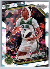 2025 Panini Prizm WNBA Dominique Malonga Ice Prizms #116