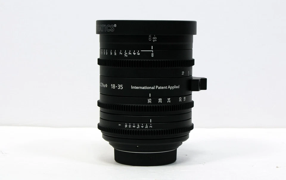 cine lens Sigma 18-35mm T2 canon ef parfocal full manual de clicked 0.8 gears - Image 2 of 4