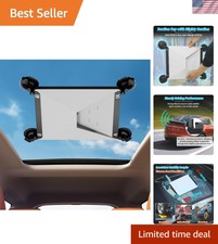 Compact Starlink Mini Car Mount with Strong Suction for Reliable Signal Anywhere