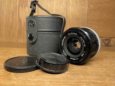 *Rare M42 Mount: Near Mint ++* Olympus G.Zuiko Auto W 35mm F/2.8 Wide Angle Lens