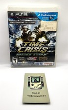 Time Crisis: Razing Storm PS3 (Sony PlayStation 3, 2010) CIB TESTED AND WORKING