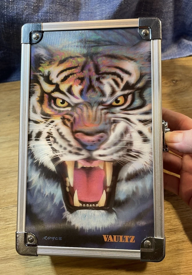 2020 Limited Edition Royce Vaultz Locking Hard Case, Holographic Tiger With Key - Image 3 of 4