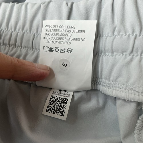 New Under Armour Storm Athletic Pants Women's Light Gray NWT Sz Medium MSRP $60 - Picture 13 of 13