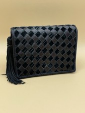 Vintage NEIMAN MARCUS Black Quilted Evening Bag Crossbody