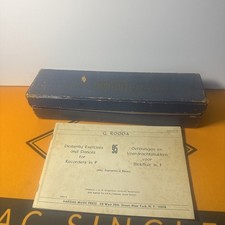 Alexander Heinrich Blockflote Recorder Wood Original Hard Case  Brush Vintage