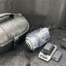 Sony Handycam DCR-TRV240 NTSC Digital 8 Hi8 Camcorder Nightshot TESTED WORKING  