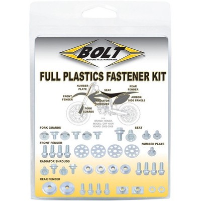 Bolt MC Hardware KAW141785 Plastic Fastener Kit