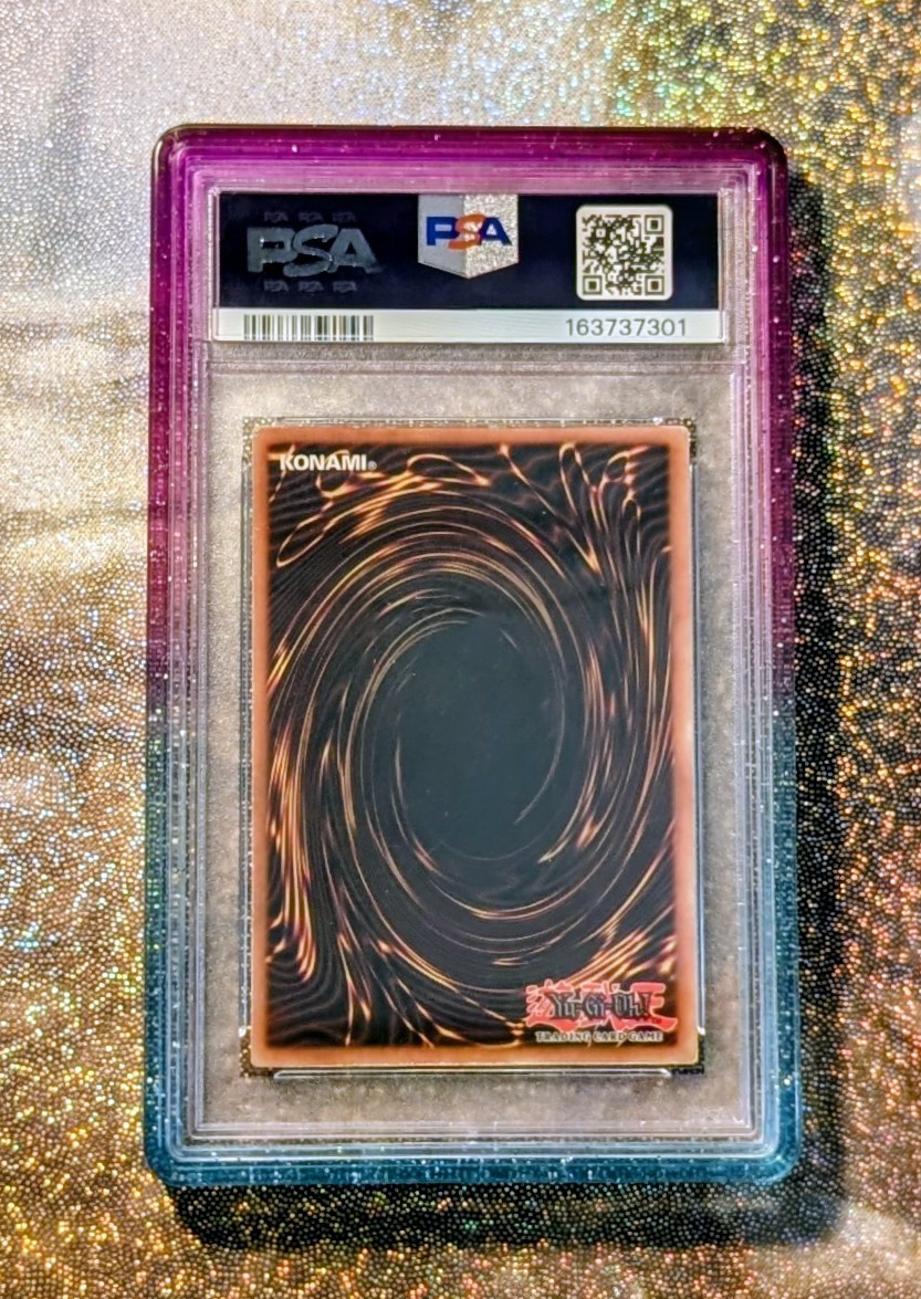 2002 Yu-Gi-Oh DARK MAGICIAN 🌟🥇1ST EDITION⭐🥇SDY-006 PSA 4 Low Pop view 3