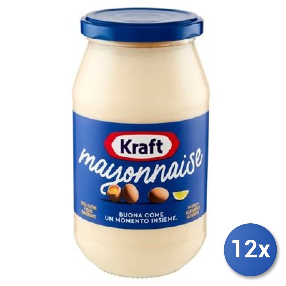 12X Multipack Kraft Mayonnaise Jar 500G